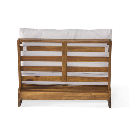 Salon de jardin Sherwood 4 places en bois par Christopher Knight Home
