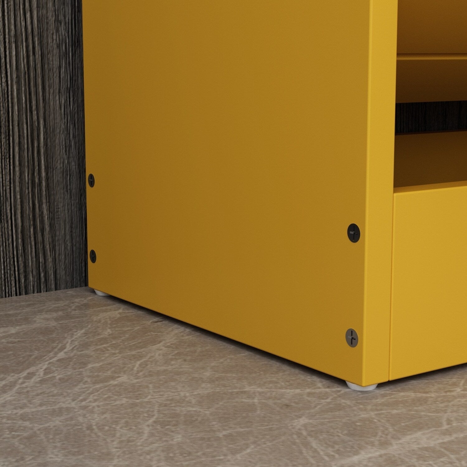 Meuble à chaussures étroit avec 3 portes rabattables, gain de place, 3 couleurs