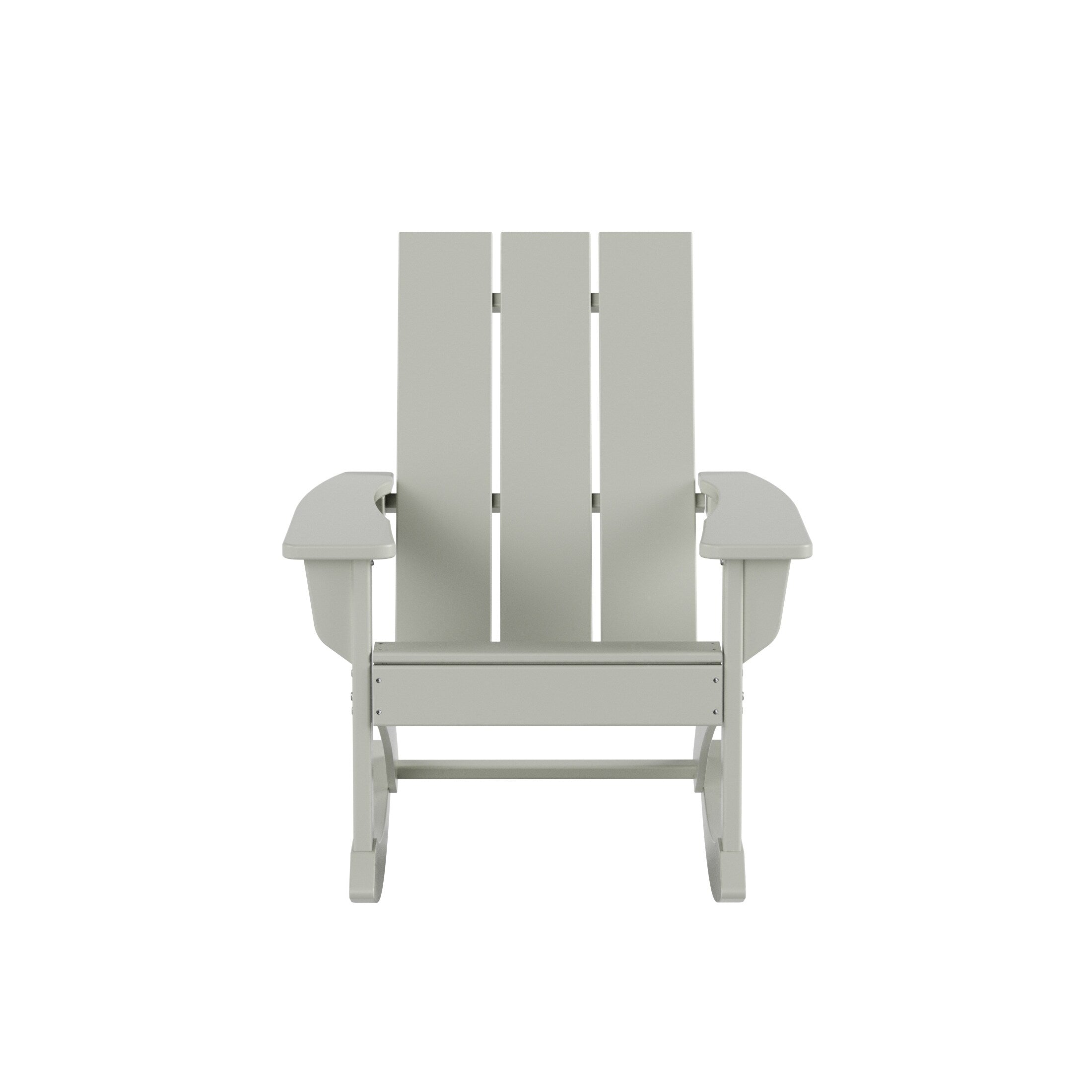 Ensemble de 5 chaises à bascule Polytrends Shoreside, toutes saisons, pour conversation