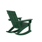 Ensemble de 5 chaises à bascule Polytrends Shoreside, toutes saisons, pour conversation