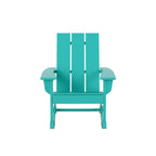 Ensemble de 5 chaises à bascule Polytrends Shoreside, toutes saisons, pour conversation