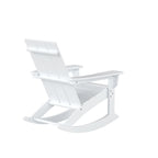 Ensemble de 5 chaises à bascule Polytrends Shoreside, toutes saisons, pour conversation