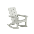 Ensemble de 5 chaises à bascule Polytrends Shoreside, toutes saisons, pour conversation