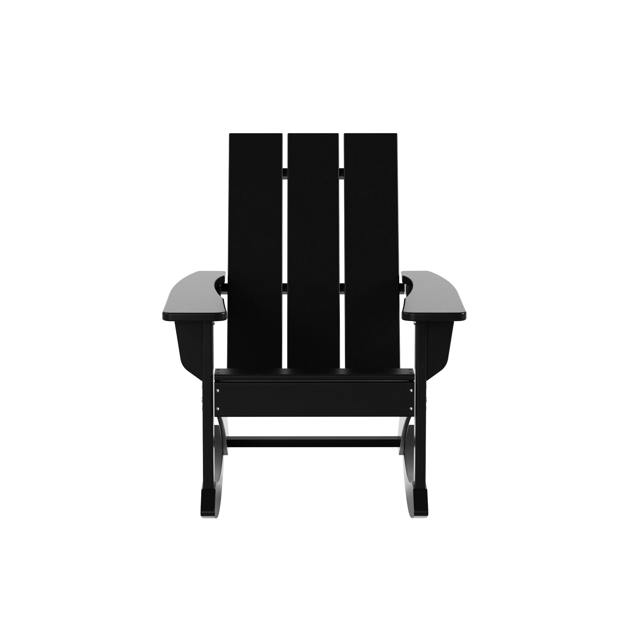Ensemble de 5 chaises à bascule Polytrends Shoreside, toutes saisons, pour conversation