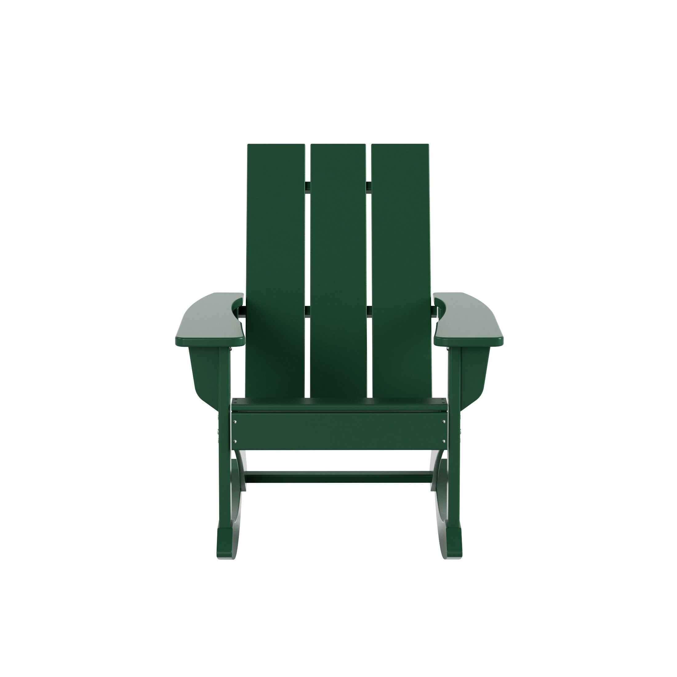 Ensemble de 5 chaises à bascule Polytrends Shoreside, toutes saisons, pour conversation