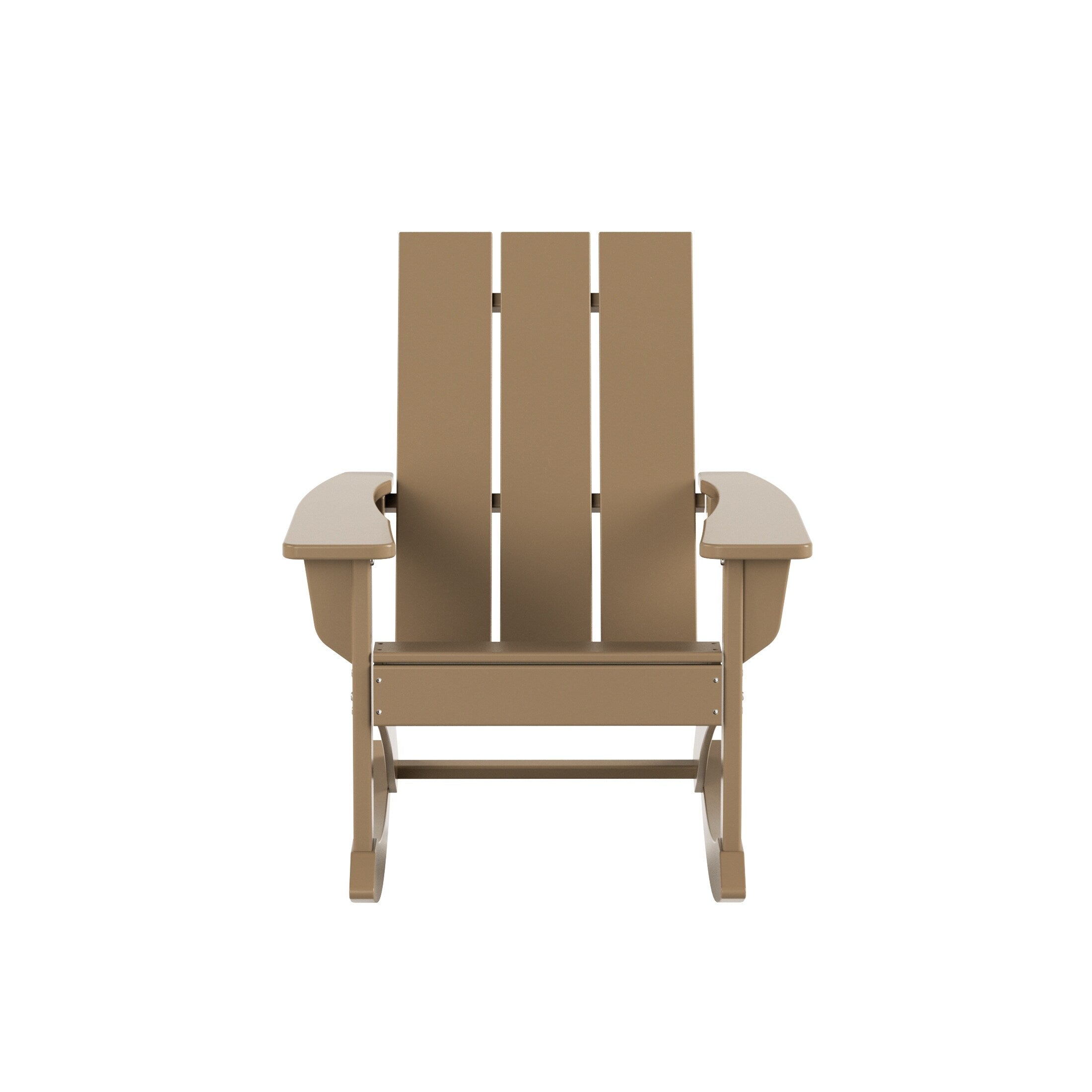 Ensemble de 5 chaises à bascule Polytrends Shoreside, toutes saisons, pour conversation