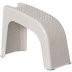 Repose-pieds de douche, tabouret de bain blanc pour se raser les jambes, repose-pieds de spa, tabouret de douche avec rangement
