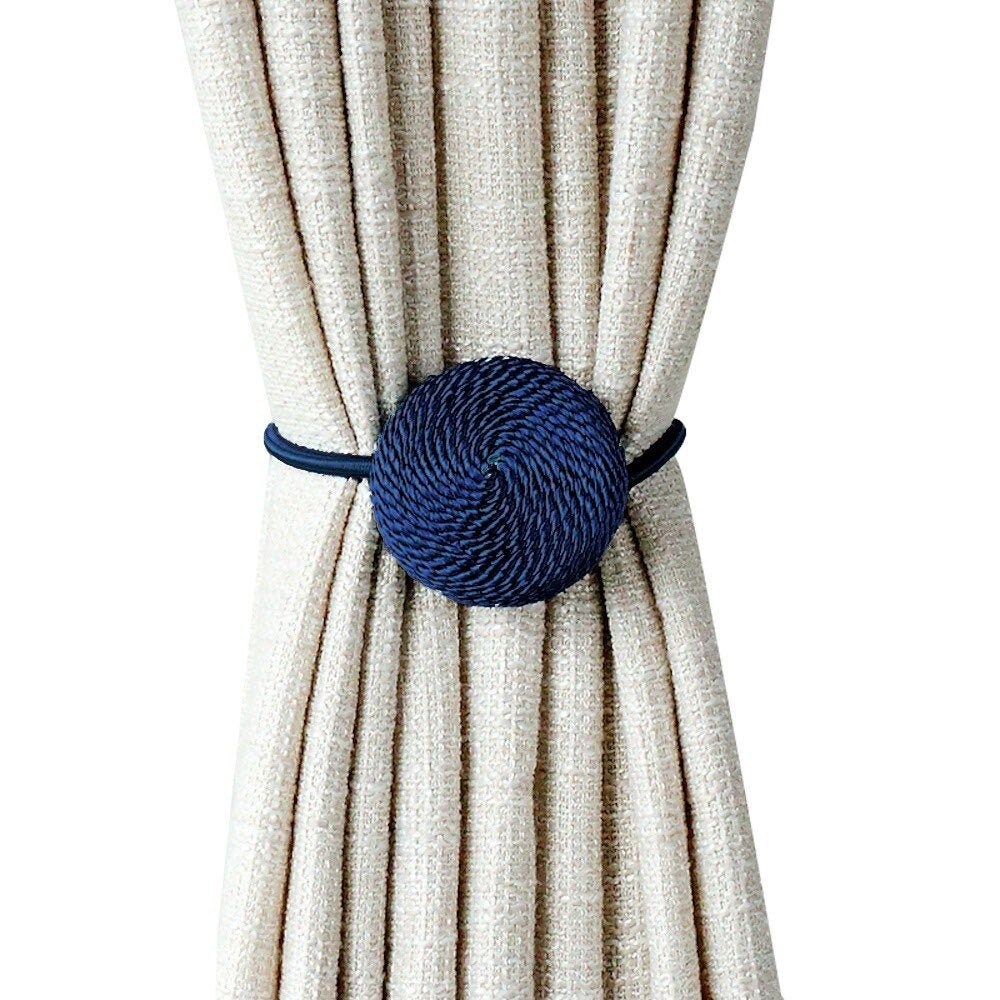 Embrasses de rideaux Sidra Macaron (lot de 2)