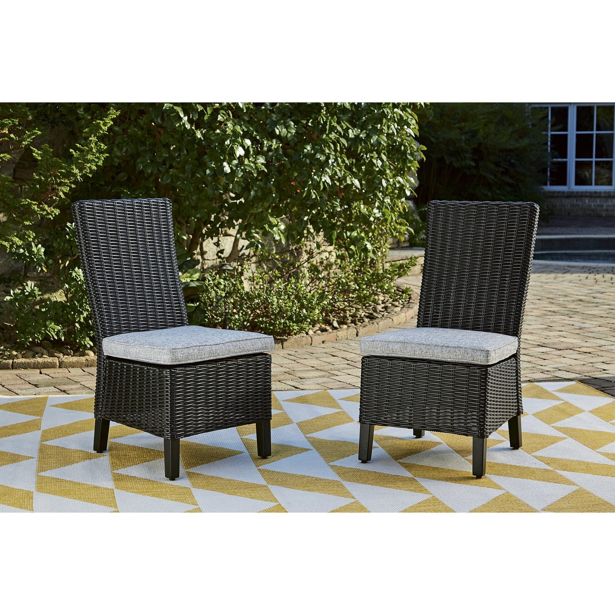Ensemble de 6 sièges d'extérieur Signature Design by Ashley Beachcroft marron/beige