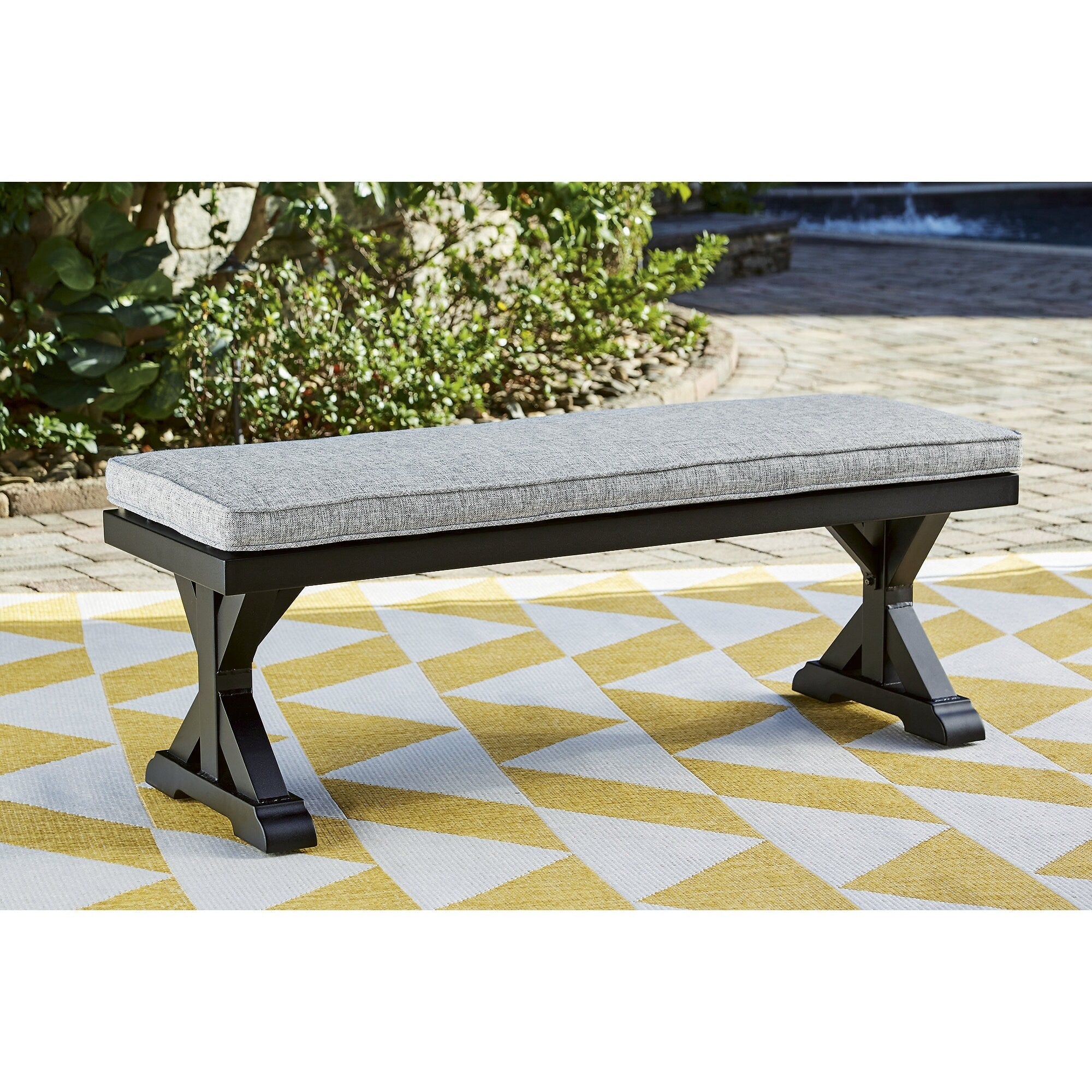 Ensemble de 6 sièges d'extérieur Signature Design by Ashley Beachcroft marron/beige