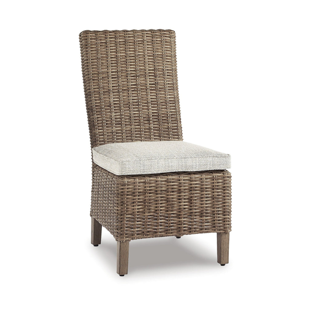 Ensemble de salle à manger d'extérieur beige Signature Design by Ashley Beachcroft, 7 pièces - 84,25 L x 42,25 P x 29,25 H