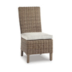 Ensemble de salle à manger d'extérieur beige Signature Design by Ashley Beachcroft, 7 pièces - 84,25 L x 42,25 P x 29,25 H