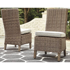 Ensemble de salle à manger d'extérieur beige Signature Design by Ashley Beachcroft, 7 pièces - 84,25 L x 42,25 P x 29,25 H
