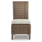 Ensemble de salle à manger d'extérieur beige Signature Design by Ashley Beachcroft, 7 pièces - 84,25 L x 42,25 P x 29,25 H