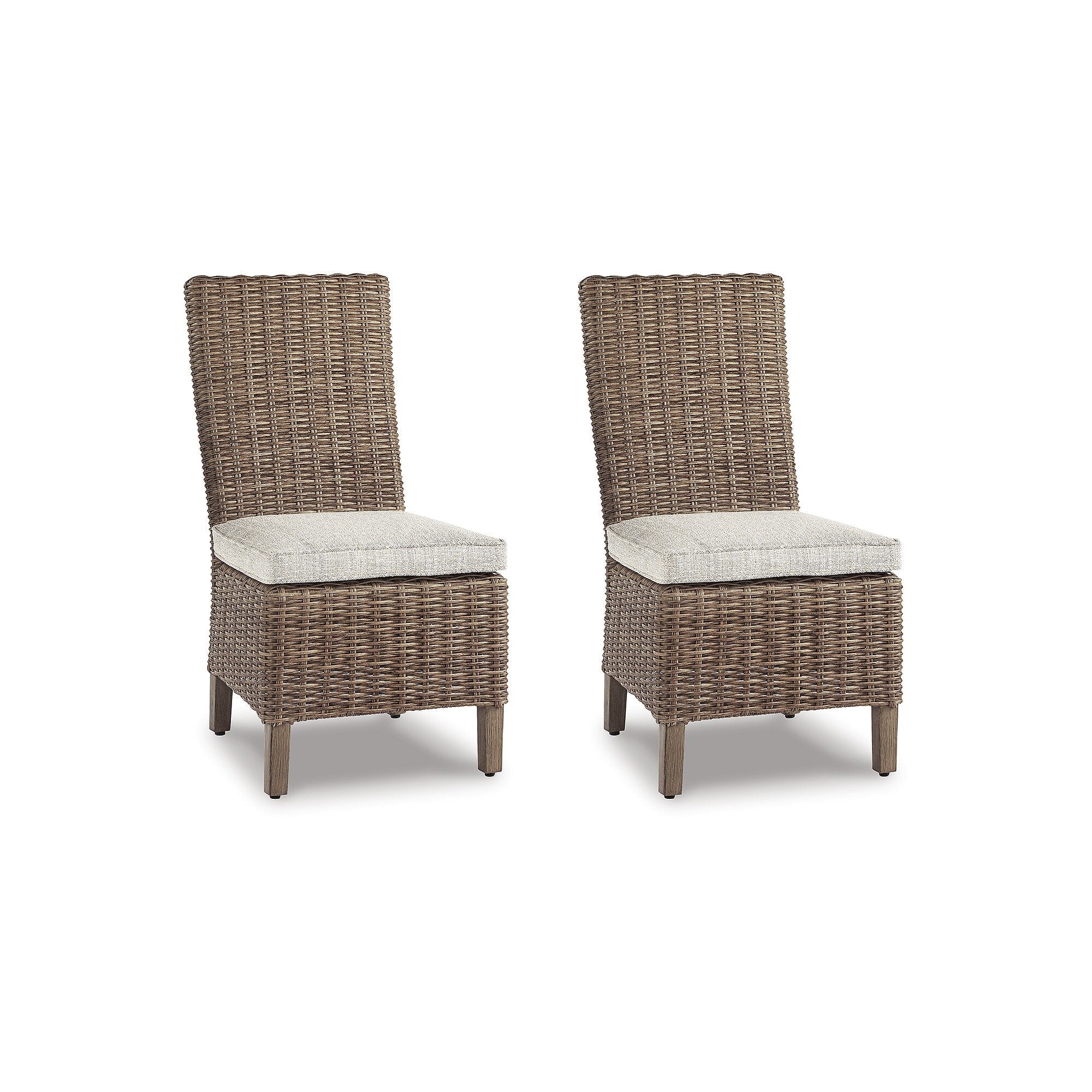 Ensemble de 6 sièges d'extérieur Signature Design by Ashley Beachcroft marron/beige