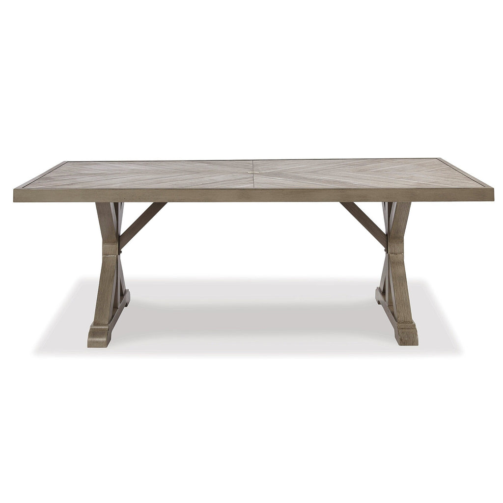 Ensemble de 6 sièges d'extérieur Signature Design by Ashley Beachcroft marron/beige