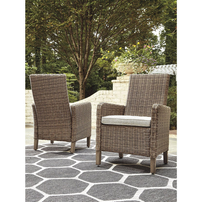 Ensemble de 6 sièges d'extérieur Signature Design by Ashley Beachcroft marron/beige