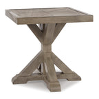 Ensemble de 8 sièges d'extérieur Signature Design by Ashley Beachcroft marron/beige - 107 L x 37,75 P x 34,63 H