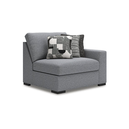 Canapé sectionnel 3 pièces Signature Design by Ashley Bealton gris - 140 L x 44 P x 41 H