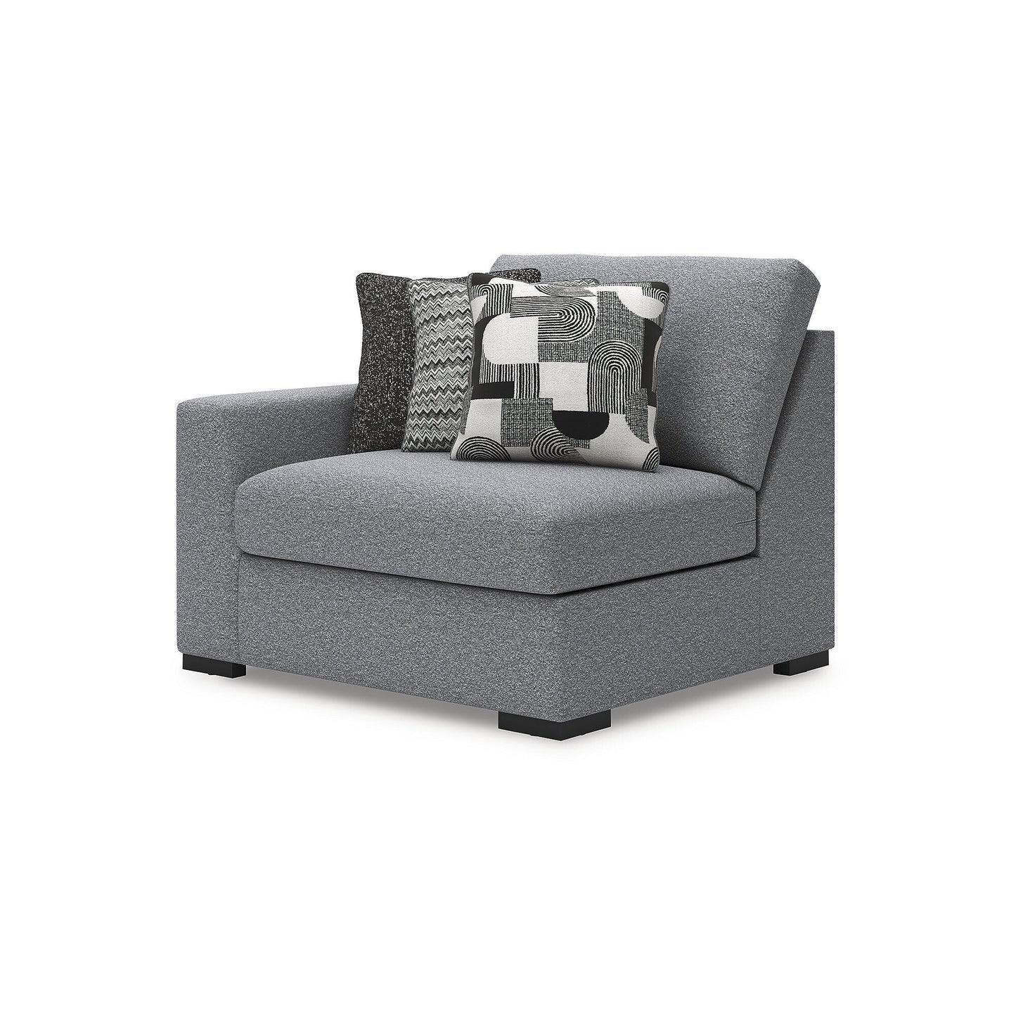 Canapé sectionnel 3 pièces Signature Design by Ashley Bealton gris - 140 L x 44 P x 41 H