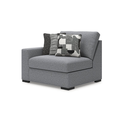 Canapé sectionnel 3 pièces Signature Design by Ashley Bealton gris - 140 L x 44 P x 41 H