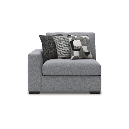 Canapé sectionnel 3 pièces Signature Design by Ashley Bealton gris - 140 L x 44 P x 41 H