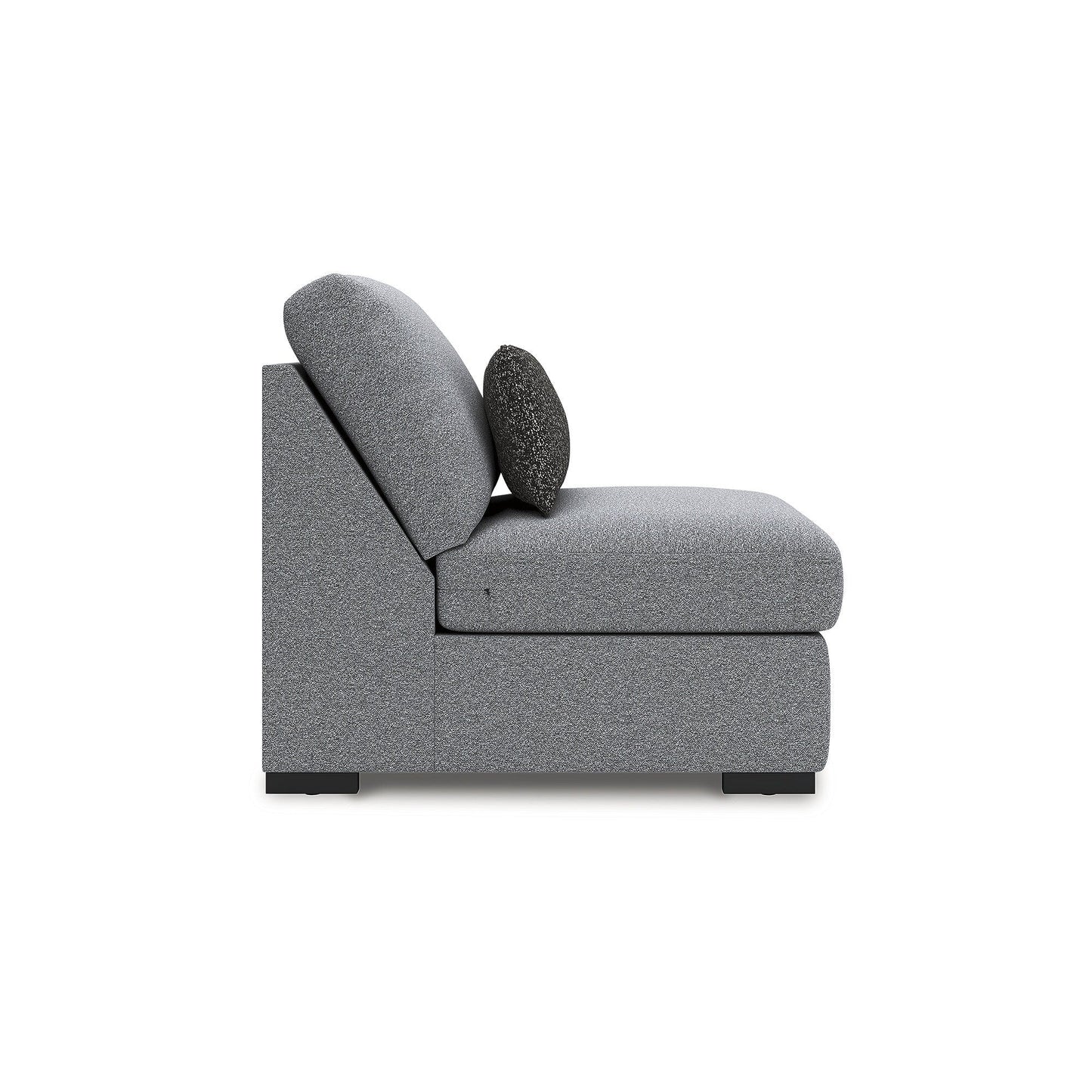 Canapé sectionnel 3 pièces Signature Design by Ashley Bealton gris - 140 L x 44 P x 41 H