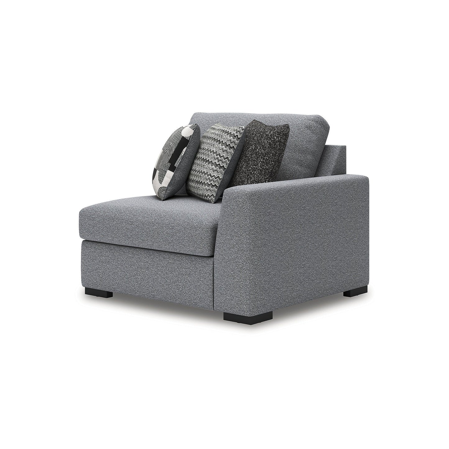 Canapé sectionnel 3 pièces Signature Design by Ashley Bealton gris - 140 L x 44 P x 41 H