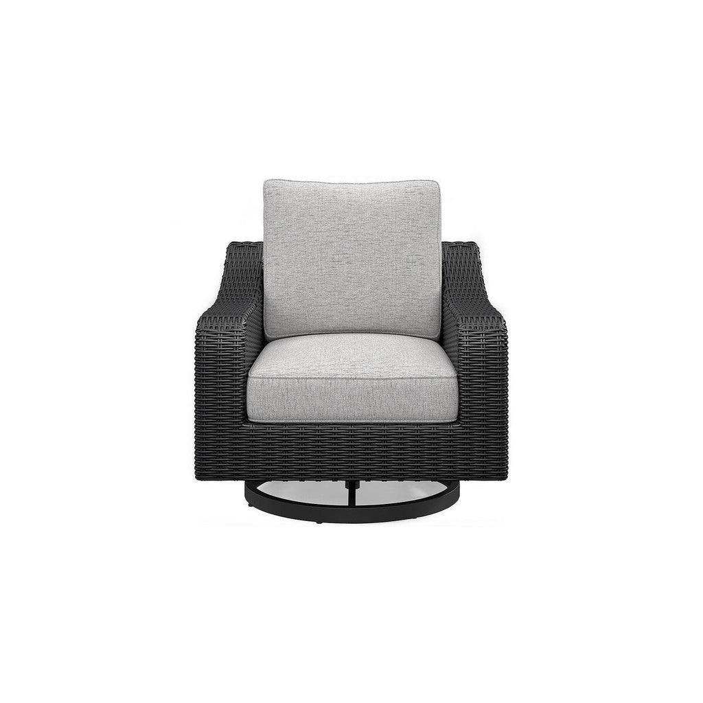 Canapé d'extérieur Signature Design by Ashley Beachcroft et 2 chaises avec table basse