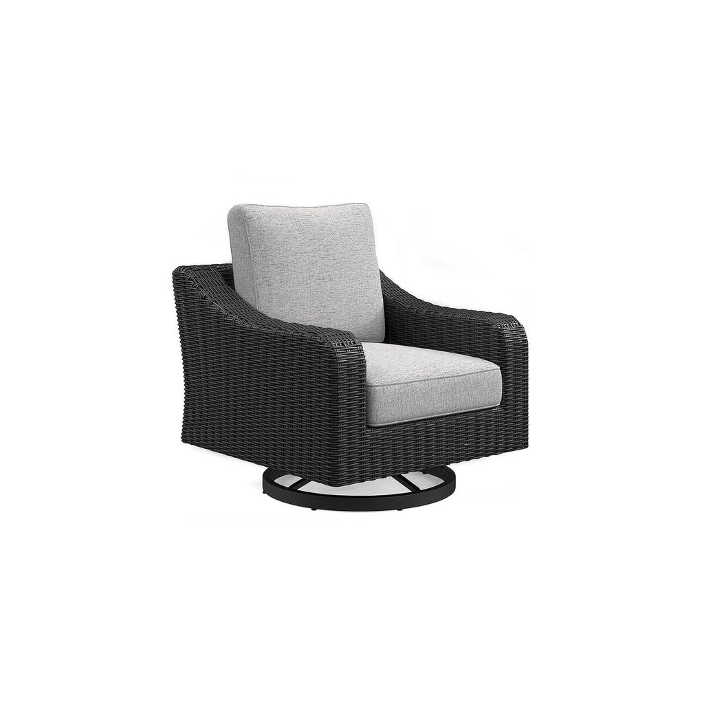 Canapé d'extérieur Signature Design by Ashley Beachcroft et 2 chaises avec table basse