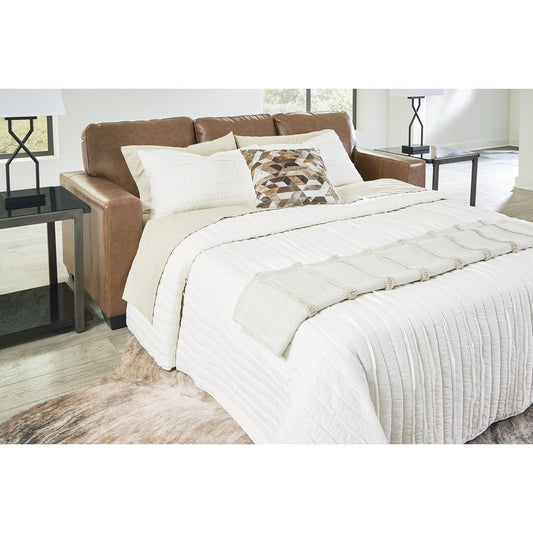 Canapé-lit queen-size Bolsena Caramel Signature Design by Ashley - 85 L x 38 P x 36 H