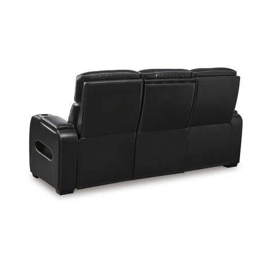 Canapé inclinable électrique noir Signature Design by Ashley Boyington - 86 L x 38 P x 44 H