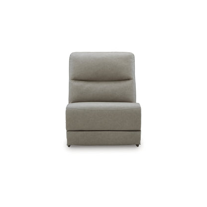 Canapé sectionnel inclinable électrique gris Signature Design by Ashley Brannigan, 3 pièces - 112 L x 41 P x 42 H