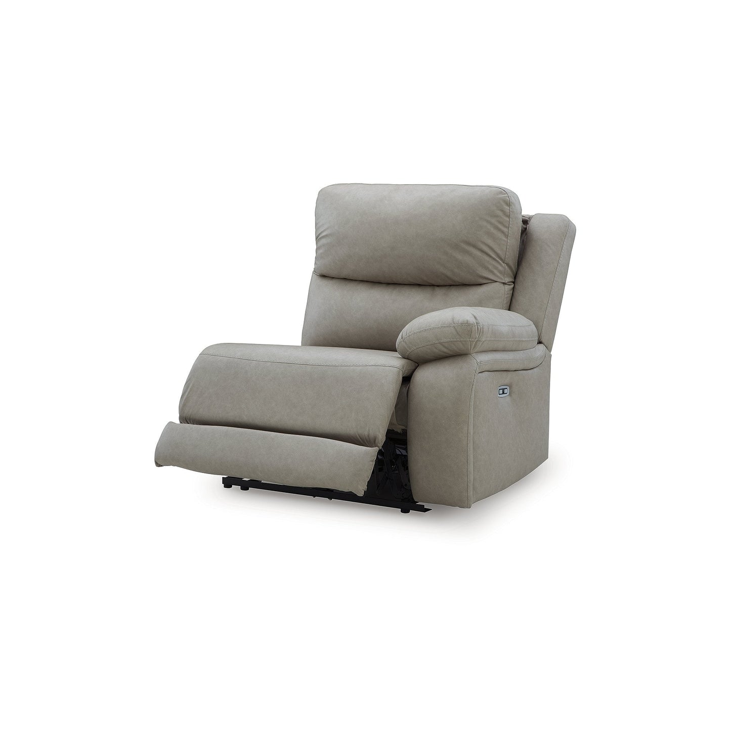 Canapé sectionnel inclinable électrique gris Signature Design by Ashley Brannigan, 3 pièces - 112 L x 41 P x 42 H
