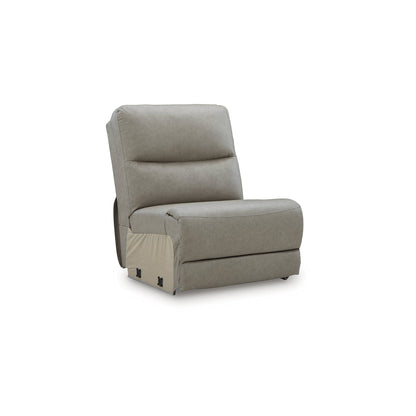 Canapé sectionnel inclinable électrique gris Signature Design by Ashley Brannigan, 3 pièces - 112 L x 41 P x 42 H