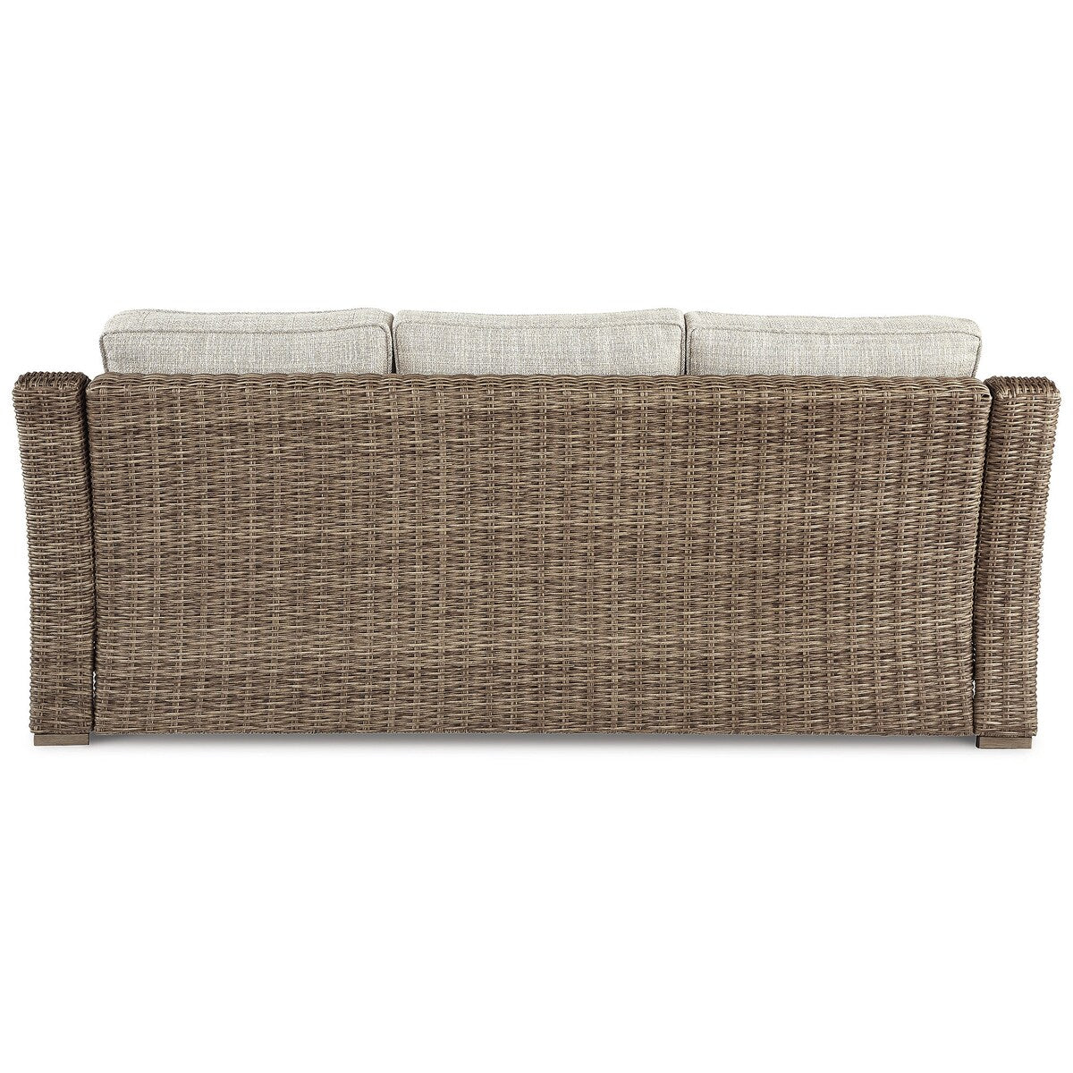 Canapé d'extérieur Signature Design by Ashley Beachcroft et 2 chaises longues avec table basse et 2 tables d'appoint