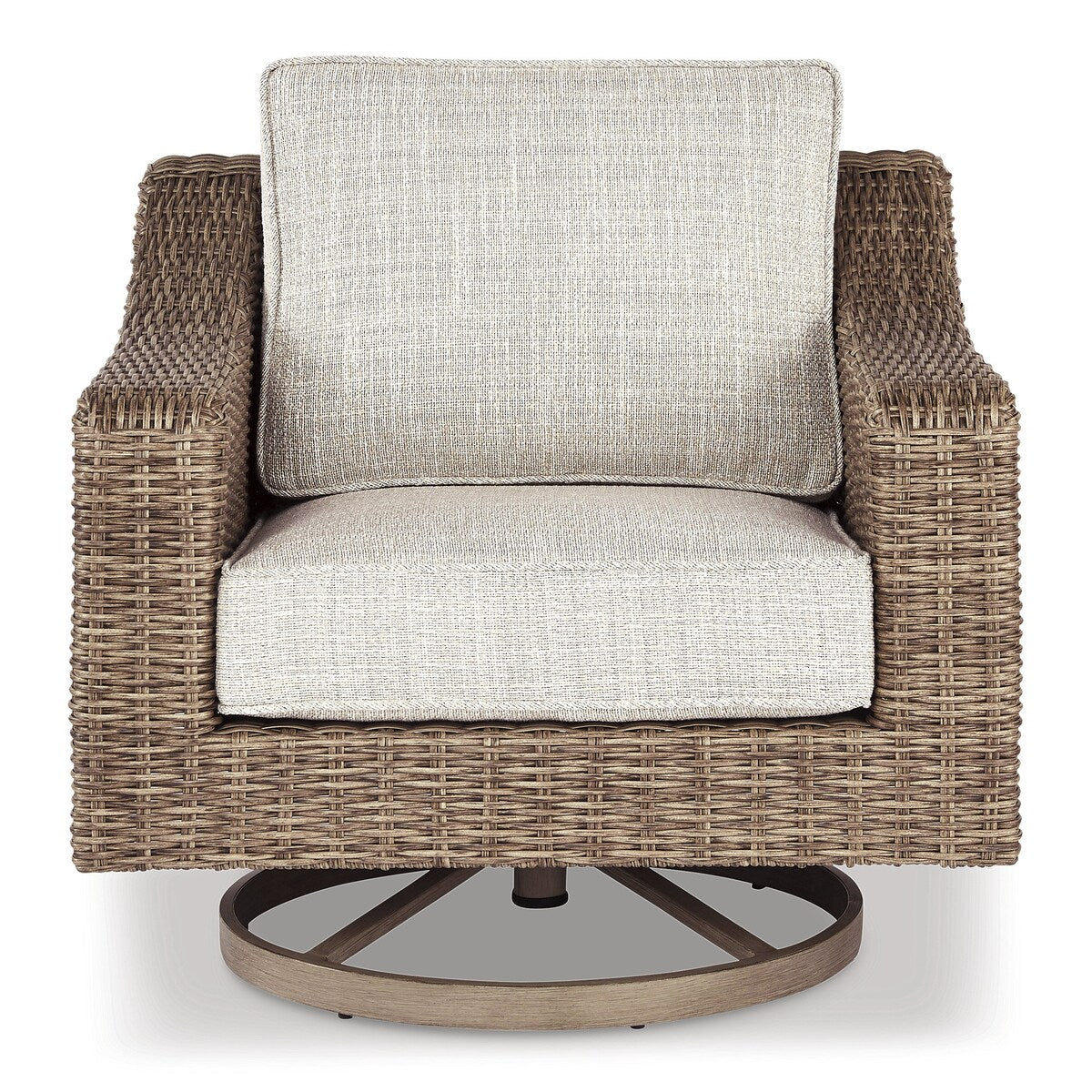 Canapé d'extérieur Signature Design by Ashley Beachcroft et 2 chaises longues avec table basse et 2 tables d'appoint