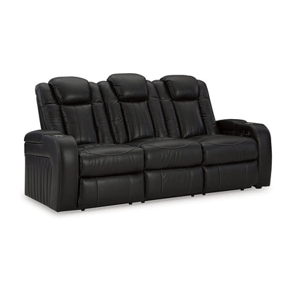 Canapé inclinable électrique Caveman Den Midnight Signature Design by Ashley - 86 L x 42 P x 42 H