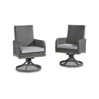 Ensemble de salle à manger d'extérieur Elite Park Gray, 6 pièces, Signature Design by Ashley - 80 l x 42 p x 29 h