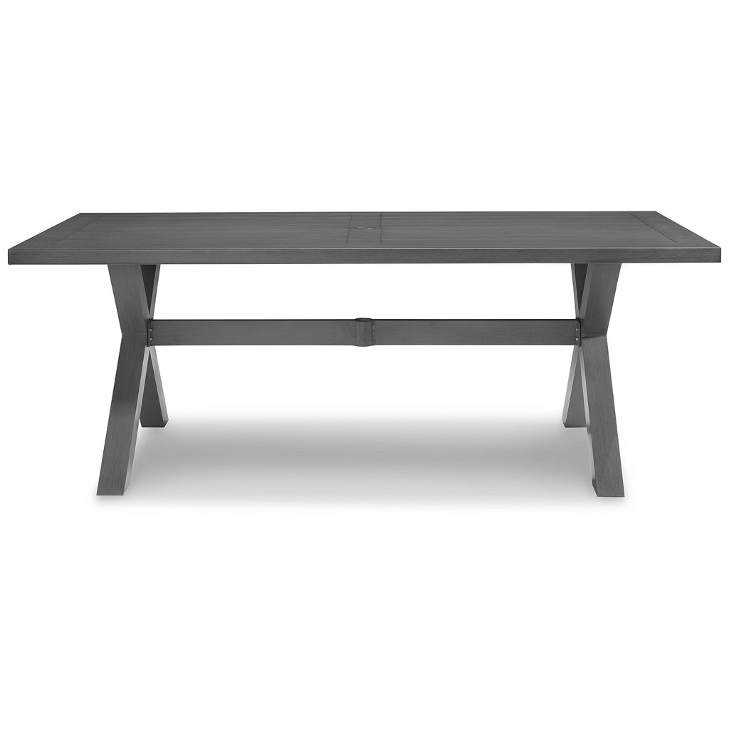Ensemble de salle à manger d'extérieur Elite Park Gray, 7 pièces, Signature Design by Ashley - 80 l x 42 p x 29 h