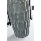 Lampe de table bleue Signature Design by Ashley Hadbury (lot de 2) - 14 L x 14 P x 26,75 H