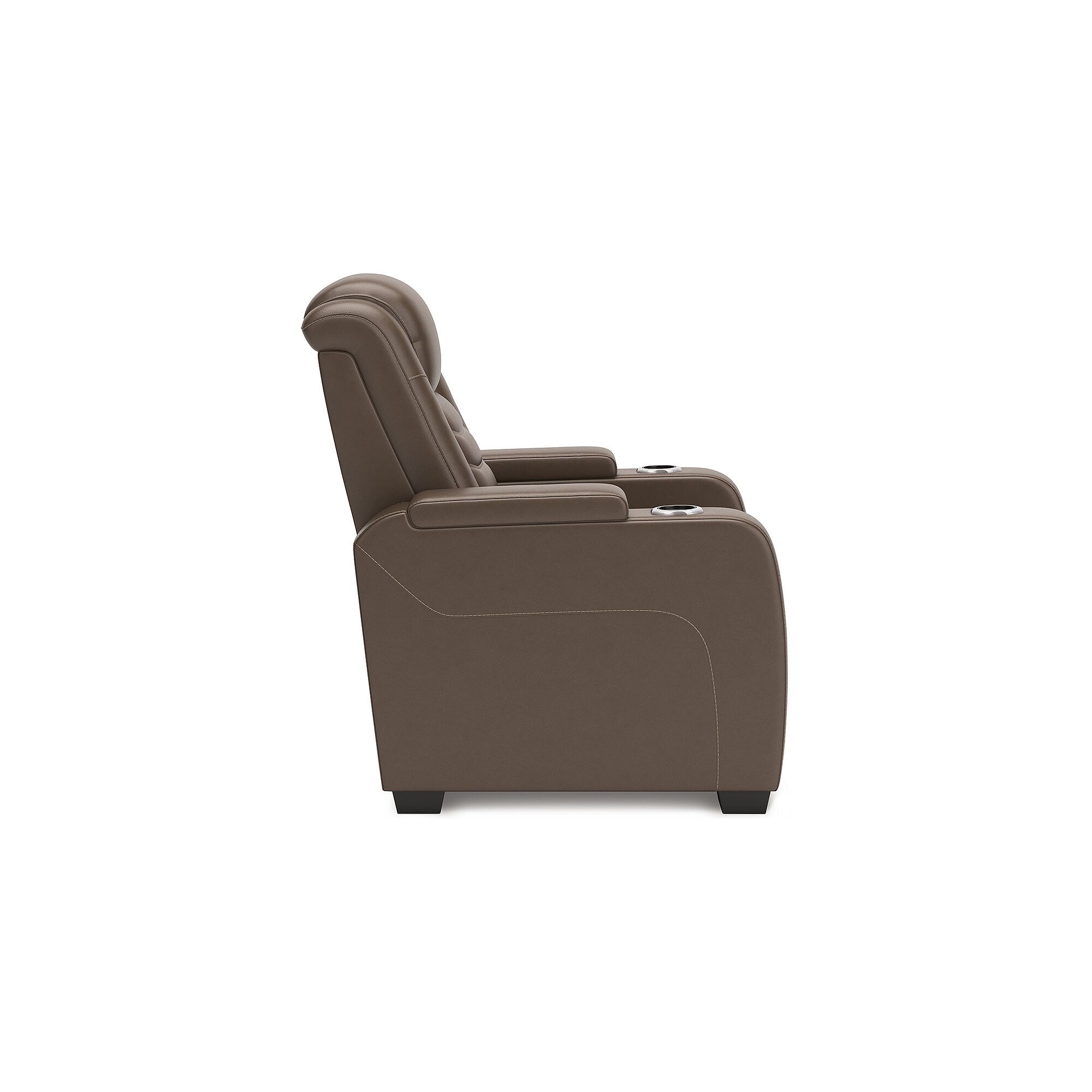 Fauteuil inclinable électrique Signature Design by Ashley à fort impact marron