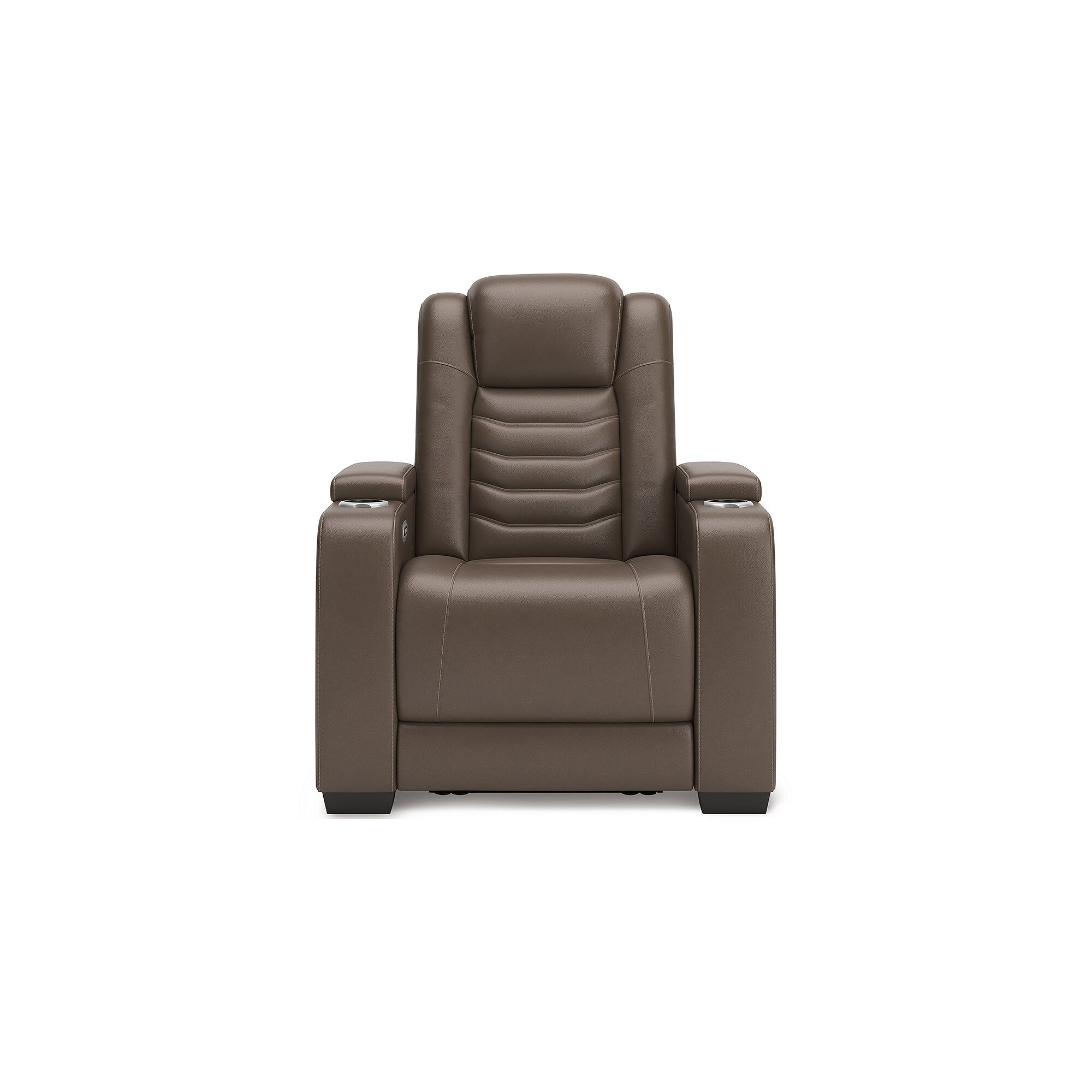 Fauteuil inclinable électrique Signature Design by Ashley à fort impact marron