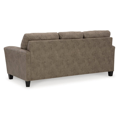 Canapé Signature Design by Ashley Navi marron/beige - 89 L x 38 P x 39 H