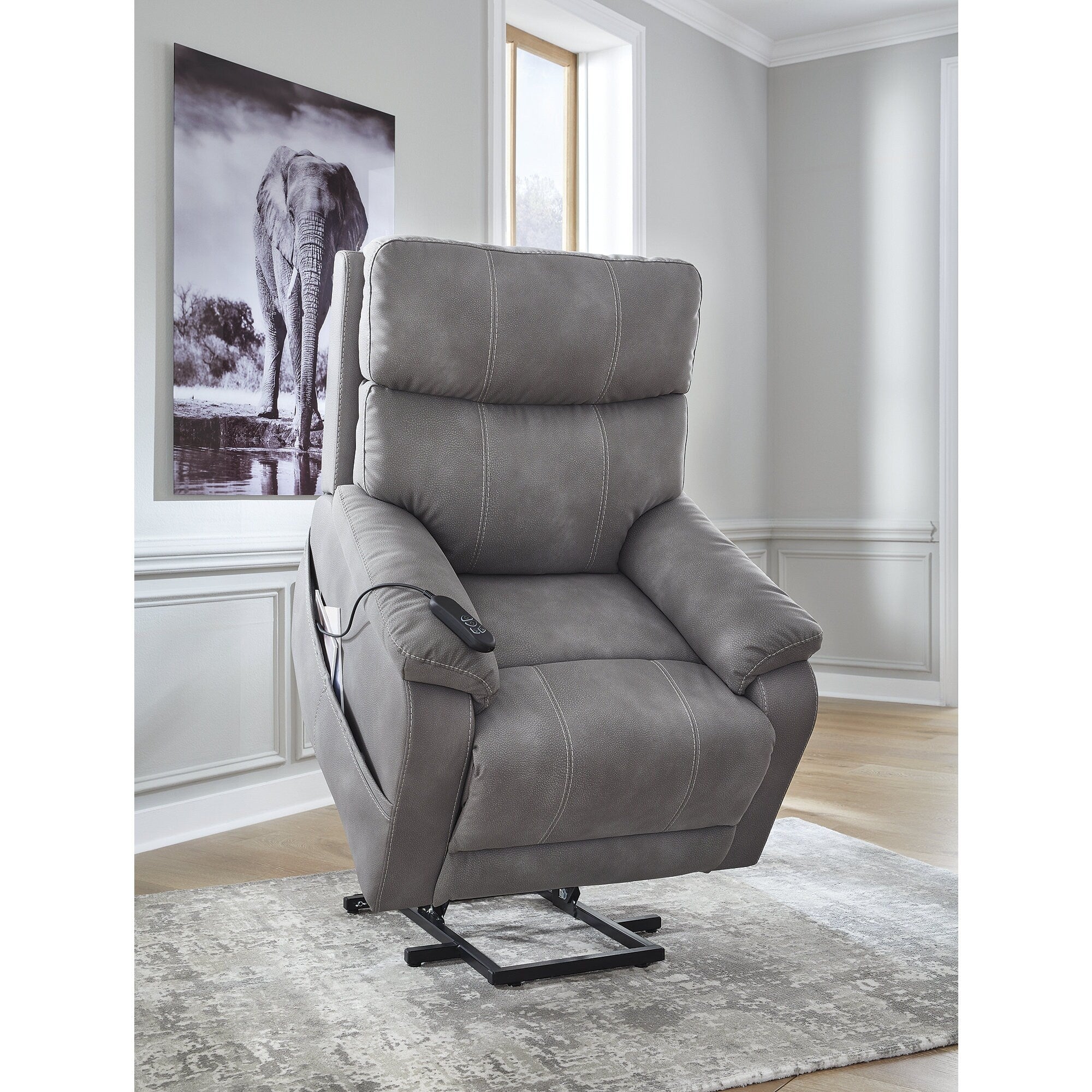 Fauteuil inclinable électrique Durapella Next-Gen Signature Design by Ashley