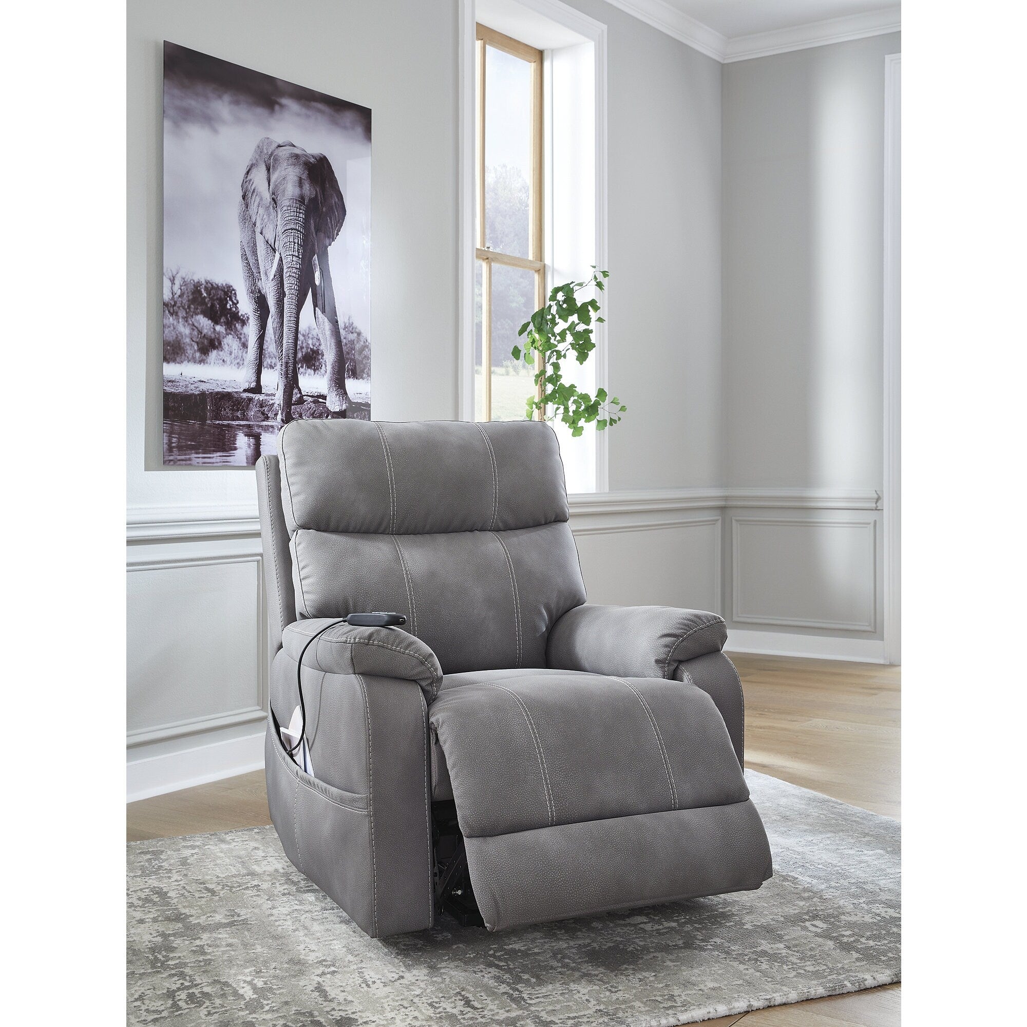 Fauteuil inclinable électrique Durapella Next-Gen Signature Design by Ashley