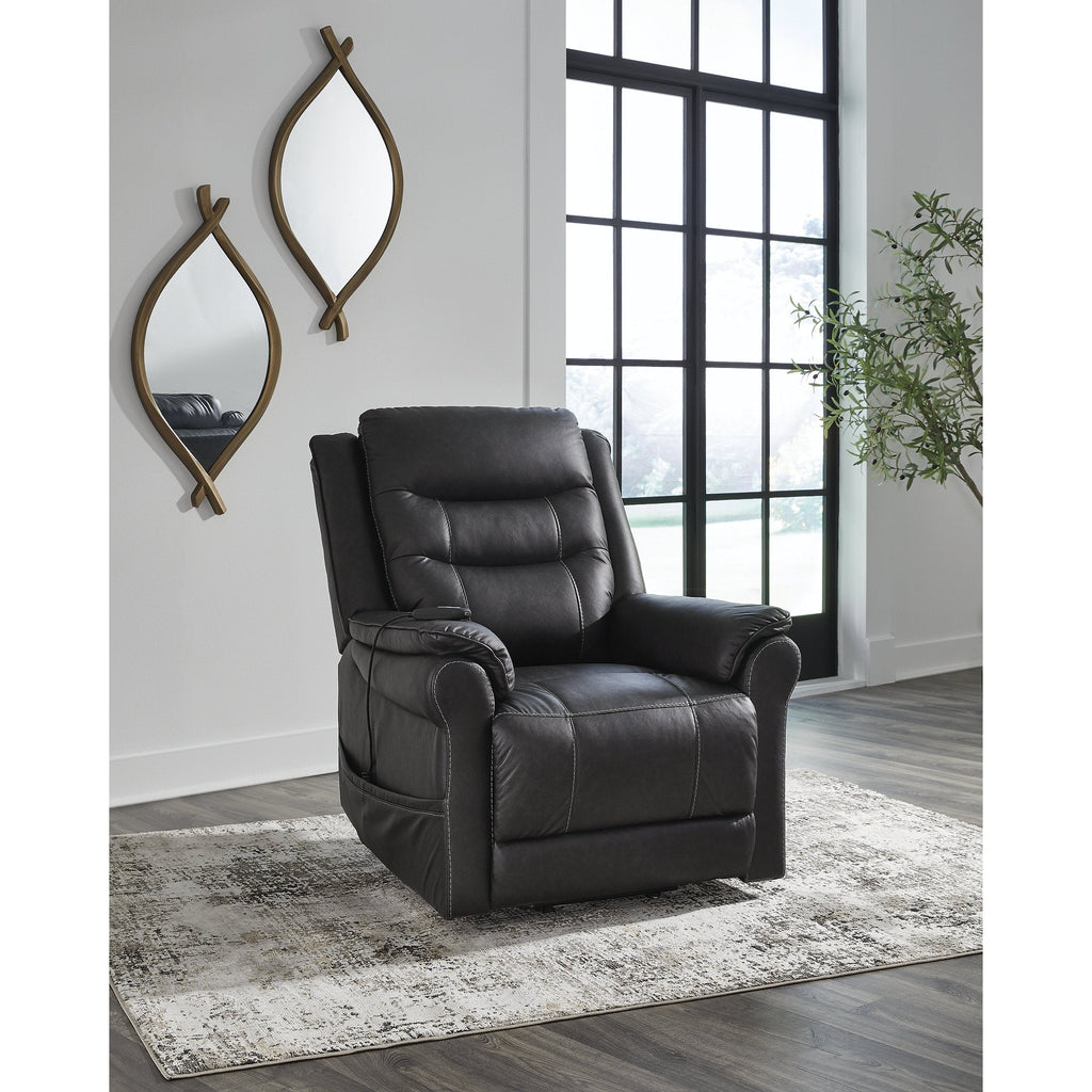 Fauteuil inclinable électrique Signature Design by Ashley Oatman noir