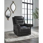 Fauteuil inclinable électrique Signature Design by Ashley Oatman noir