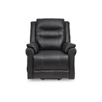 Fauteuil inclinable électrique Signature Design by Ashley Oatman noir