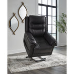 Fauteuil inclinable électrique Signature Design by Ashley Oatman noir